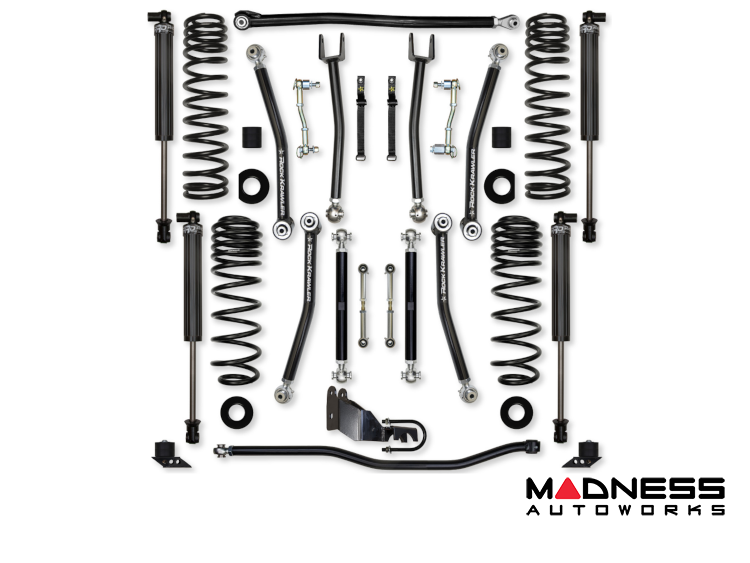 Jeep Wrangler JL Lift Kit - Rock Krawler - 4.5in X Factor System - Stage 1 - Diesel - 2020+ Jeep Wrangler JL Lift Kit - Rock Krawler - 4.5in X Factor System - Stage 1 - Diesel - 2020+
